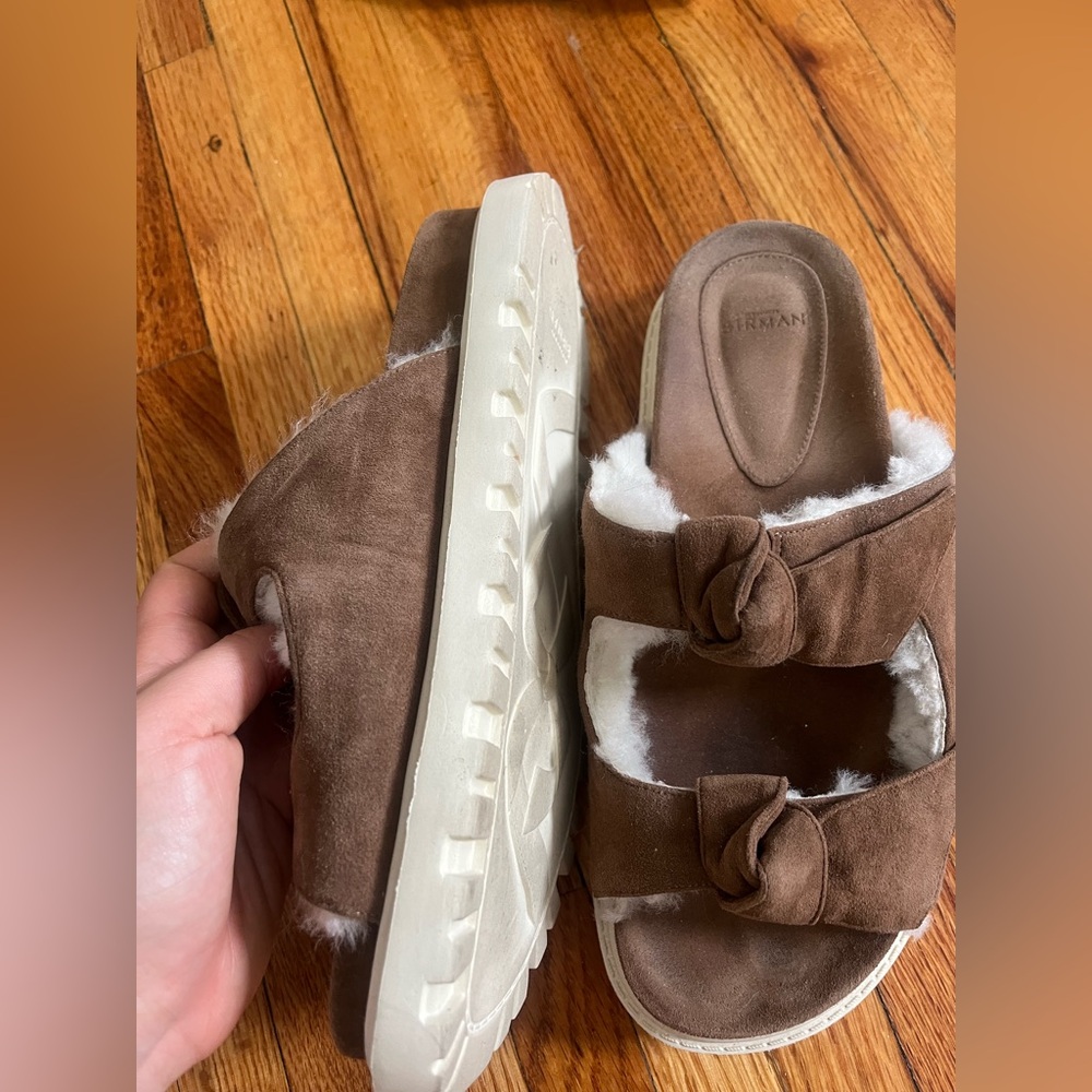 Alexandre Birman Brown Suede Women's Shoes